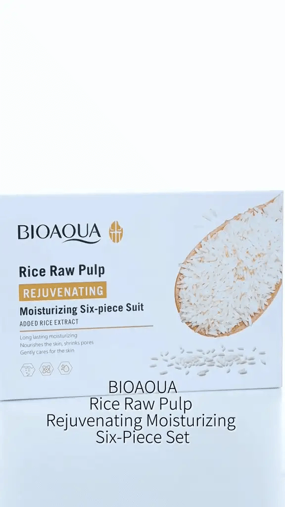 BIOAQUA - Rice Raw Pulp Rejuvenating Set