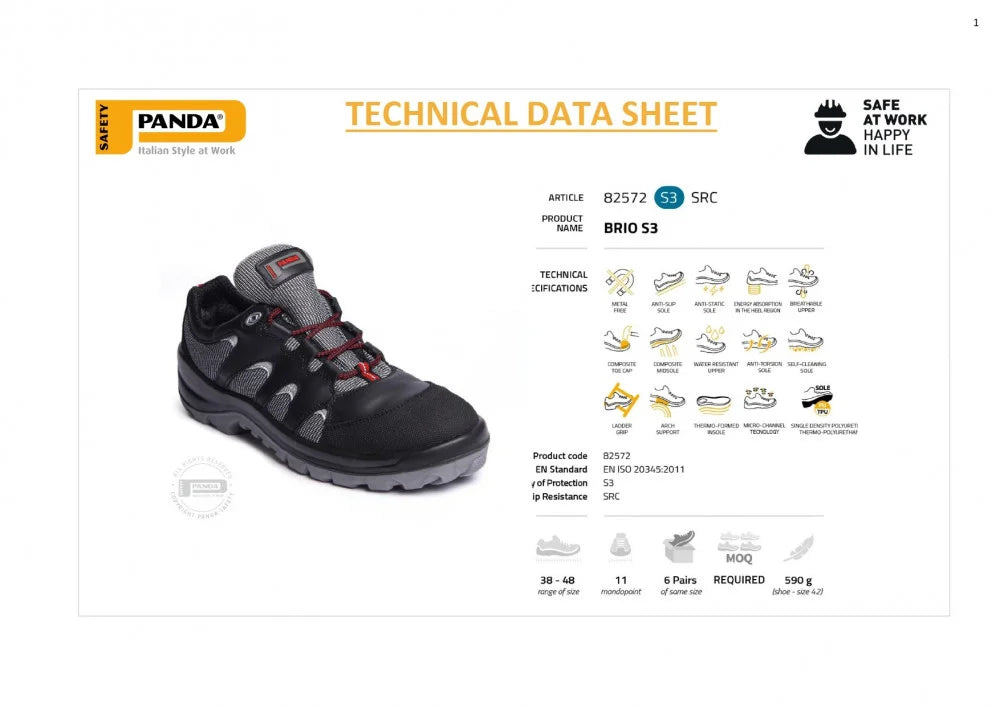 Panda Safety- BRIO S3