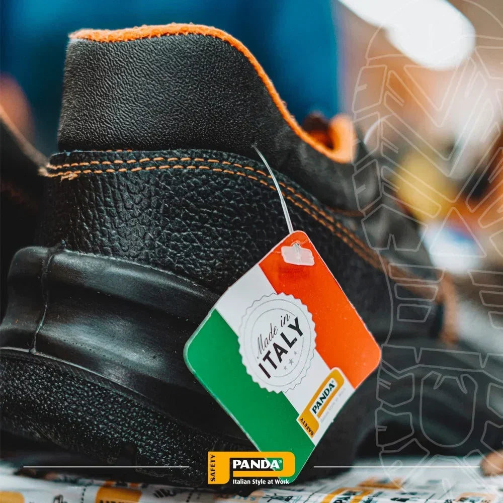 Panda Black Safety Shoe High-Cut Alpha